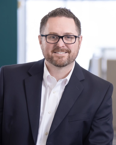 portrait of a smiling person in business attire